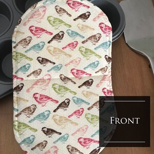 Backyard Birds - Pot Holder Mitt Set