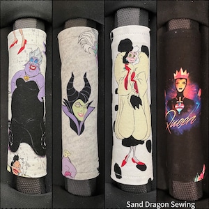 Disney Villains Luggage / Backpack Handle Wraps