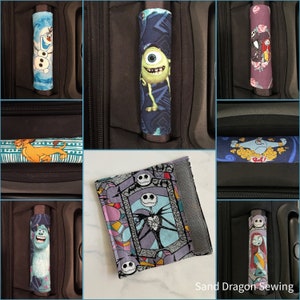 Plus d'emballages de poignée de bagage / sac à dos Disney