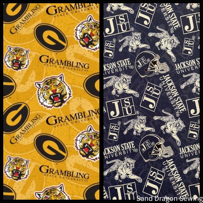 Jsu Pattern HBCU College Luggage / Backpack Handle Wraps - Etsy