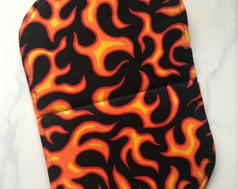 Flames Pot Holder Mitt - Set