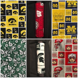 Big 10 Collegiate Luggage / Backpack Handle Cover Wrap