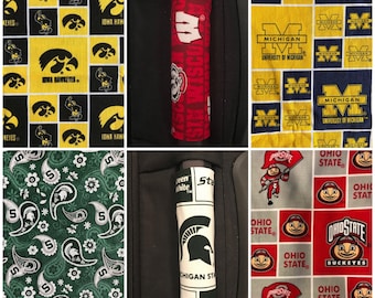 Big 10 Collegiate Luggage / Backpack Handle Cover Wrap