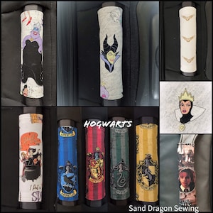 Witches & Wizards Luggage / Backpack Handle Wraps