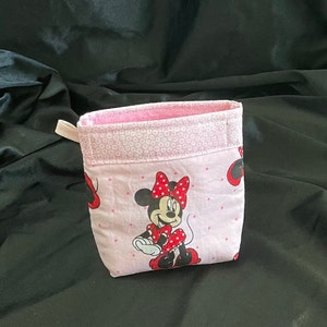 Disney- Minnie Maus Mini-Tasche, gefüttert mit Klettverschluß