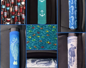 Fish Tales Luggage Handle Wraps