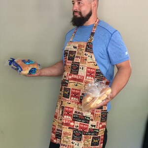 BBQ Signs - Adult Apron with Pockets, Reversible