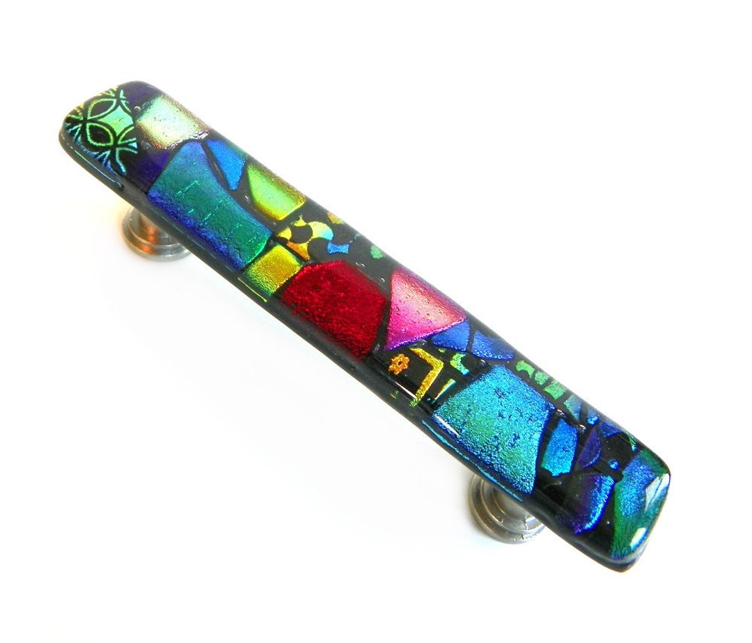 Glass Drawer Pull Mosaic Glass Drawer Pulls Cabinet Hardware Mosaic