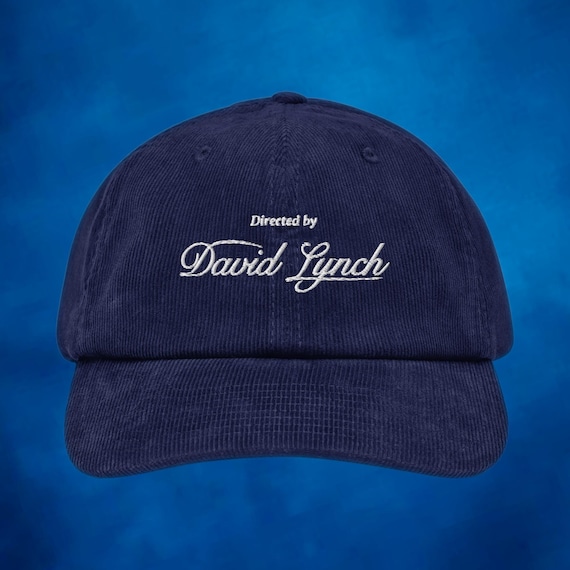 Director Cap in Corduroy, David Lynch Cap, Unisex Hat, Vintage