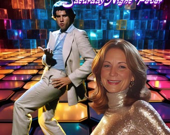 Digital Delivery, Fun/Awkward 80s/90s, Glamour Shot Photo Edit, Faceswap
