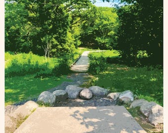 Lakewood Hills Disc Golf Poster