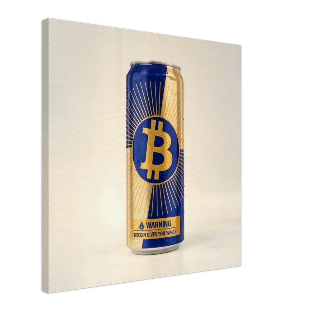 Bitcoin Art Print on Canvas, Crypto Wall Art Painting Canvas, Bitcoin  Poster Digital Print Art, Cryptocurrency Decor, Original Wall Art