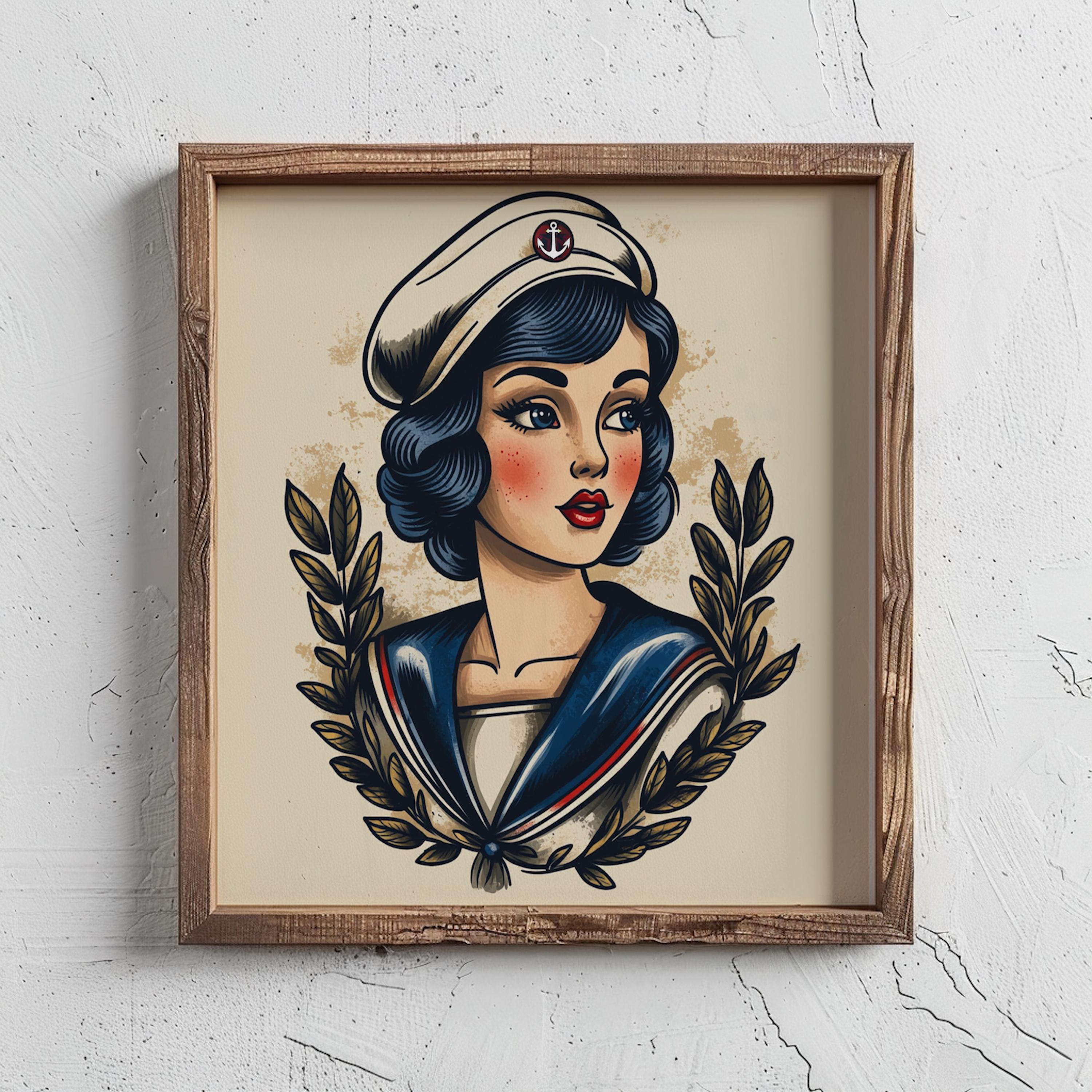 Sailor Jerry Art - Etsy