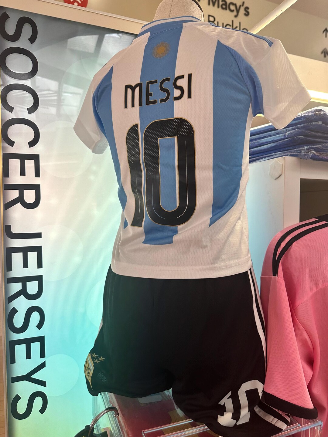 Argentina Messi Soccer Jersey for Kids and Adults, Kids Men Women ...