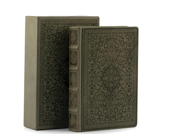 Hamid Aytaç Calligraphy Quran: Green Leather, Gold Gilded Edges