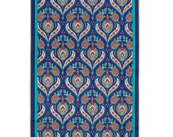 Dark Blue Velvet Prayer Rug