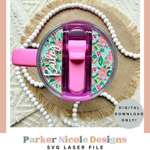 Stanley Protour 30oz 40oz, Stanley Name Plate Accessories, Stanley Name Tag Laser SVG File, Laser Cutting File, Protour Stanley Name File