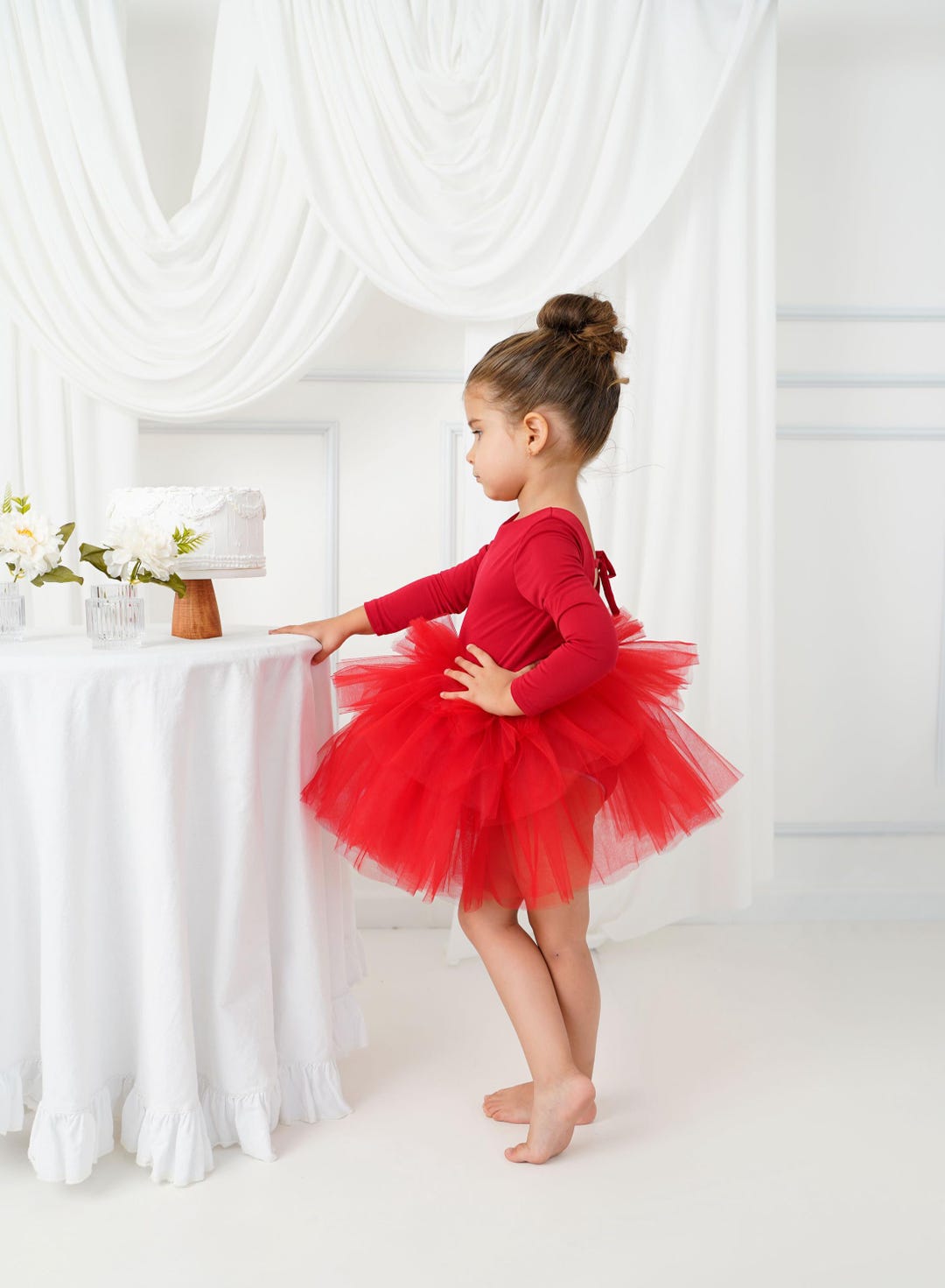 red tutu dress for girl Ruby Dazzle Tutu Dress