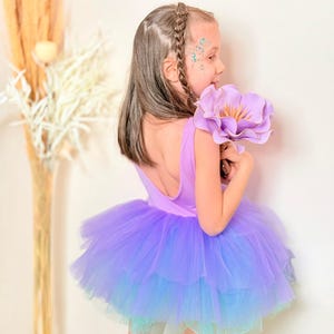 unucorn ballerina tutu dress for birthday, baby girl unicor tutu, leotard unicorn tutu, party tutu toddler, baby gril tutu dress lilac aqua