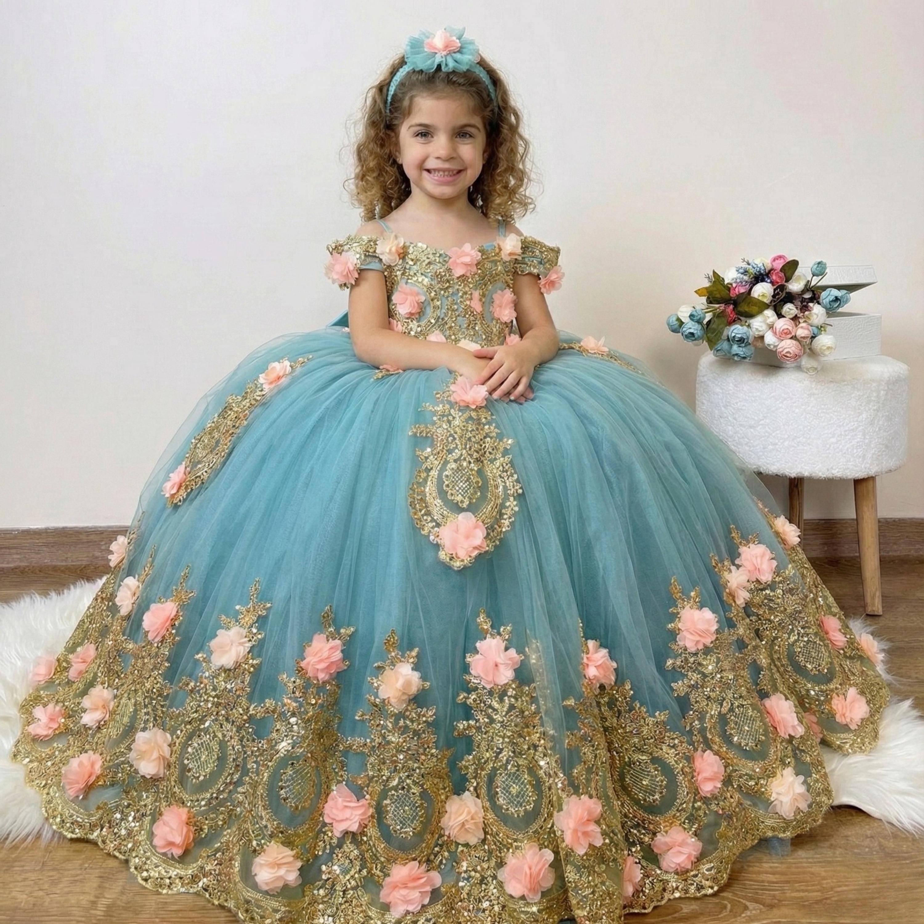 Aquamarine Gown - Etsy