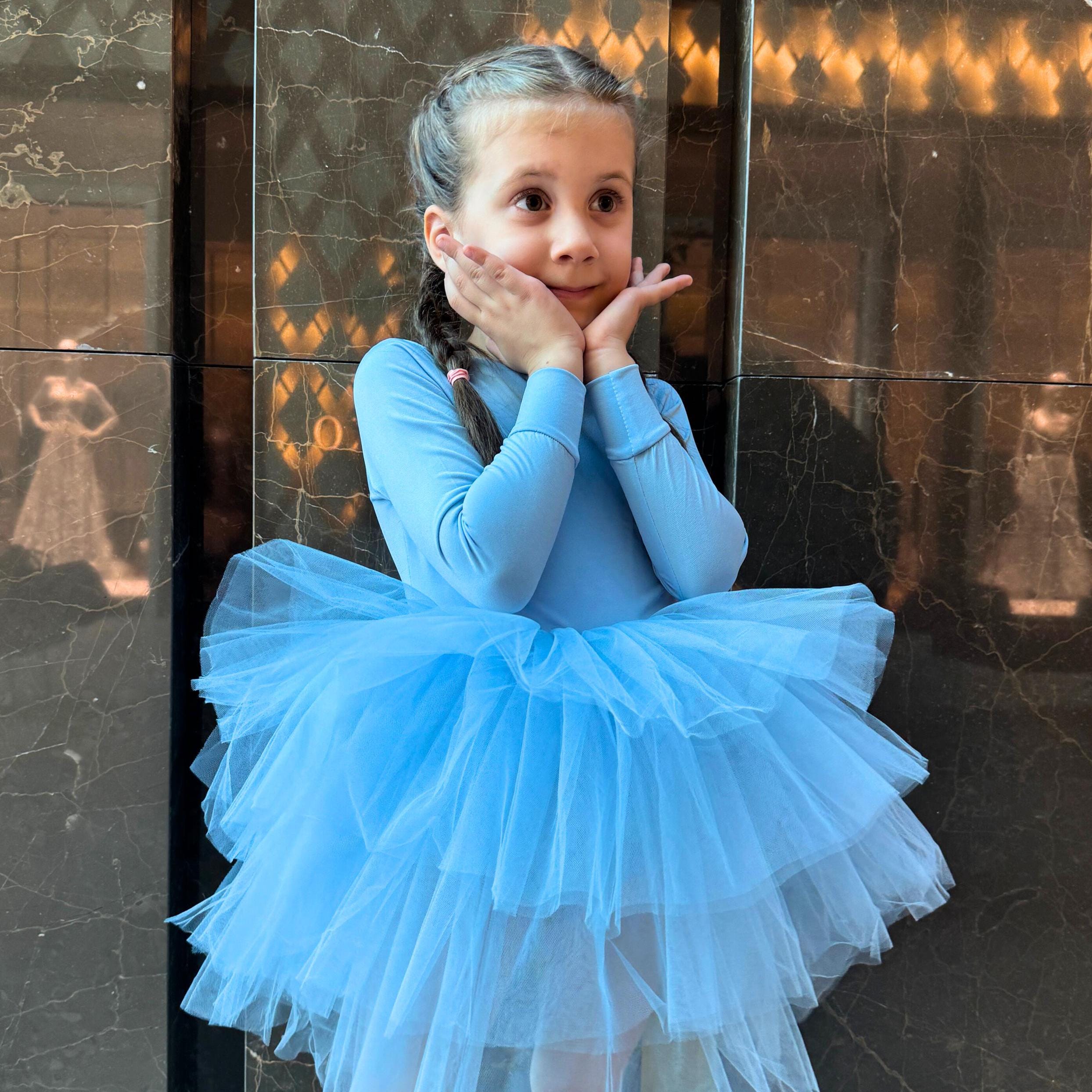 LITTLE BALLERINA DRESS スカイブルー LITTLE BALLERINA DRESS スカイブルー