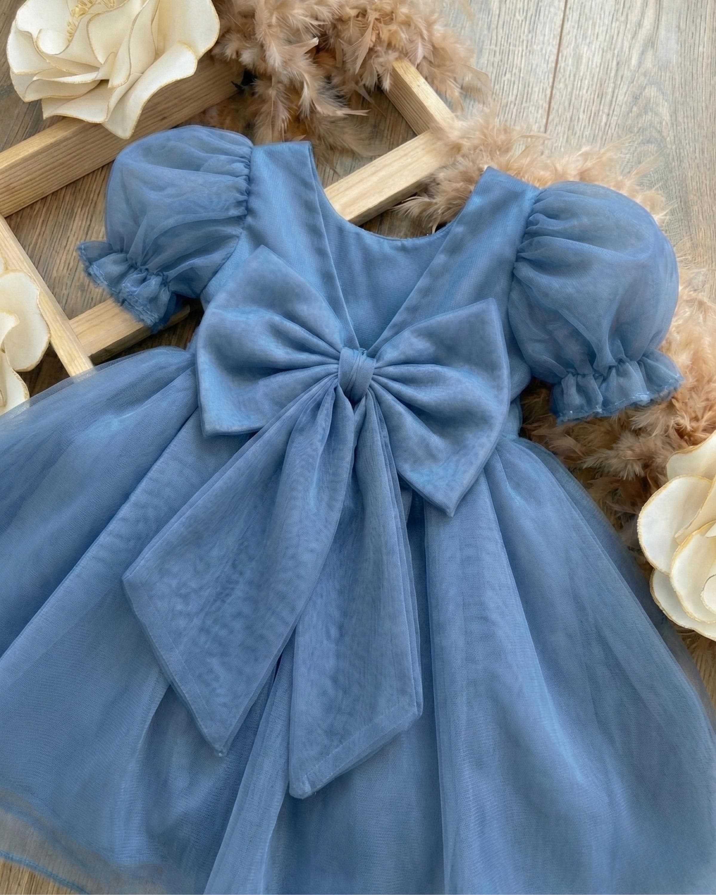cobalt blue feather dress odisea dress – Poppy Marché main image 1