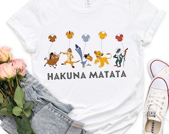 Hakuna Matata Shirt, Disney Lion King Tee, Animal Kingdom