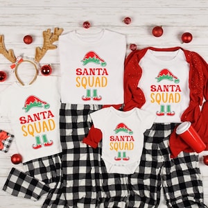 Family Santa Squad Shirt, Christmas Squad Shirt, Christmas Shirt, Christmas Gift, Family Christmas, Family Matching Christmas Shirt,