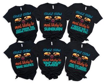 Lustiges Cruise Squad T-Shirt: 80er Jahre Zitate, passende Reisegruppe