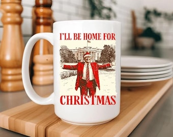 Trump Christmas Mug: Funny Republican Gift