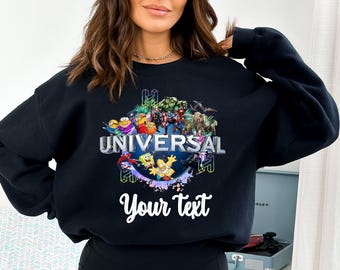 Personalized Universal Studios Family Vacation Shirt
