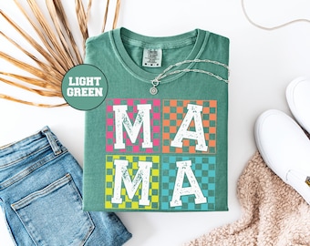 Comfort Colors Mama T-Shirt, Mom Gift