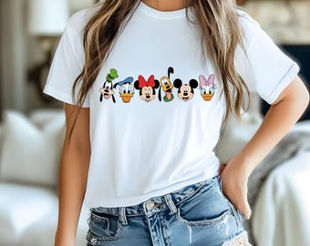 Disney Friends Family Trip Shirt, Mickey and Friends Tee
