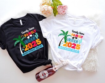 Custom Family Vacation 2025 Shirt: Matching Holiday Tee