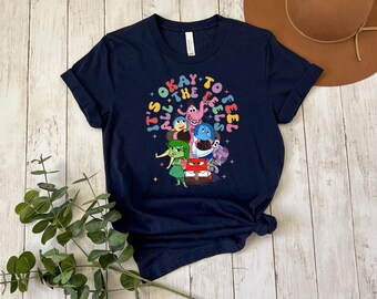 It's Okay To Feel All The Feels Shirt, Disney Inspired Teacher Tee