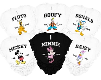 Disney Characters Shirt, Mickey and Friends Disneyland Tee