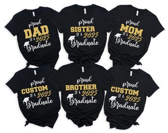 Proud 2026 Graduate Shirt – Family Matching Graduation Tee