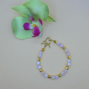 Pink Mother of Pearl Bracelet