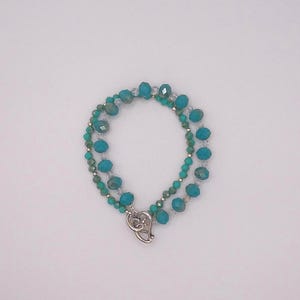 Double Strand Turquoise Bracelet