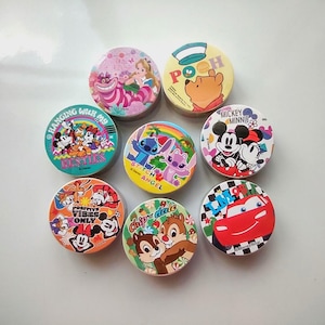 Nuevo juego de 8 rollos de cinta washi clásica para manualidades de Disney/Pixar (198 cm/rollo), Mickey, Pooh, Princesa, Stitch, Alicia, Cars