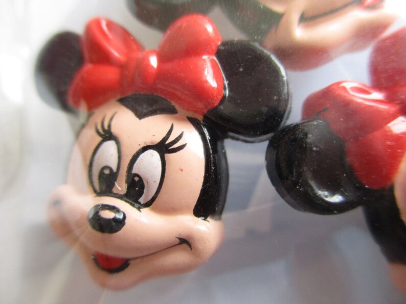 Disney Minnie Mouse SewOn Buttons Pack of 3pc Etsy