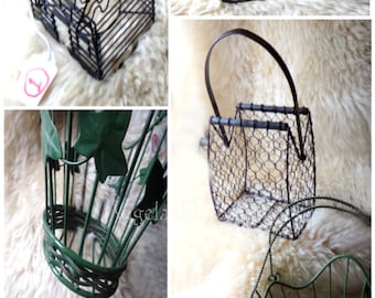 Farmhouse Chicken Wire Baskets – Victory Road Farm