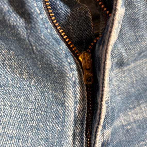 Vintage 70s LEE Riders Bootcut Flared Denim 34x29 - image 4