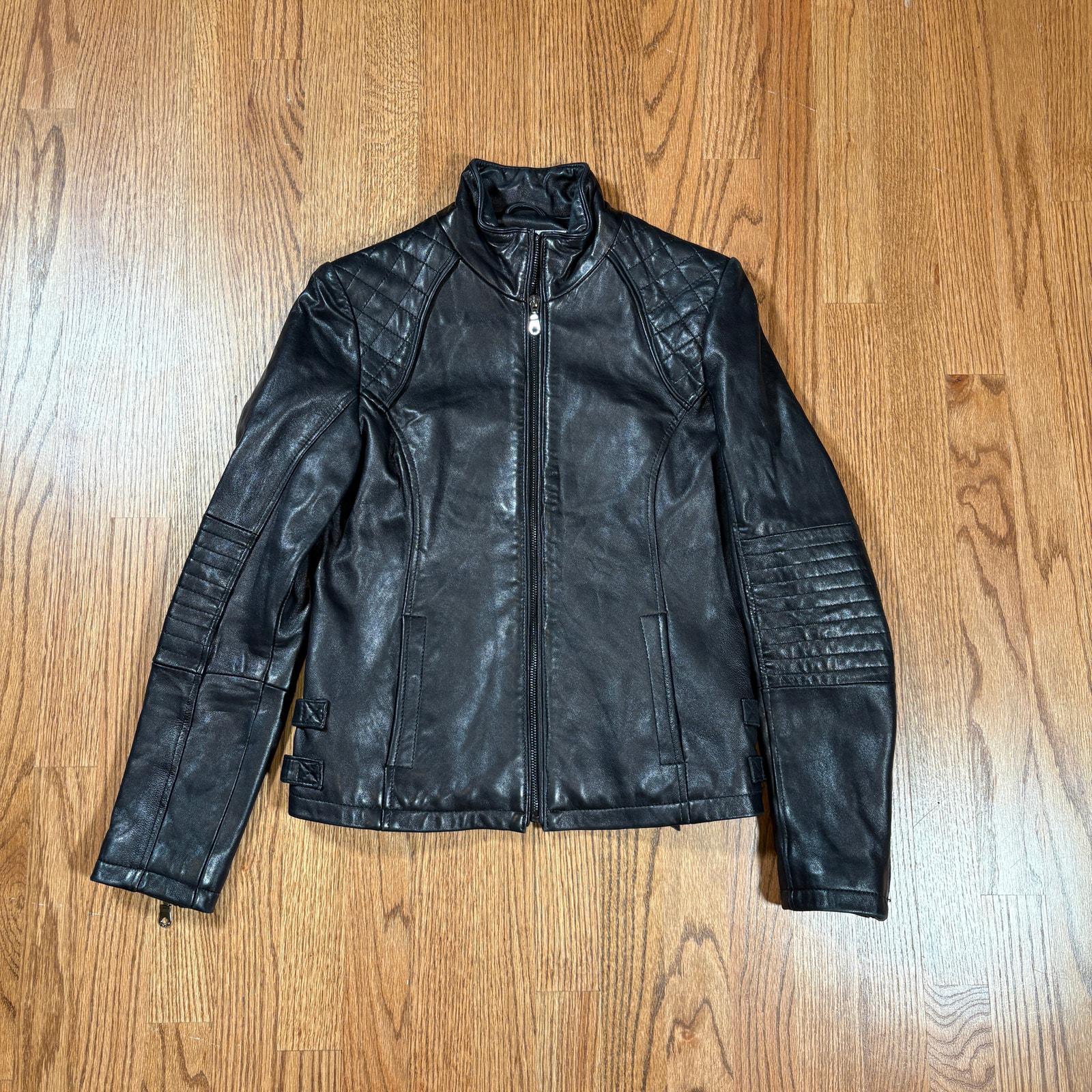 Dkny Leather Jacket - Etsy