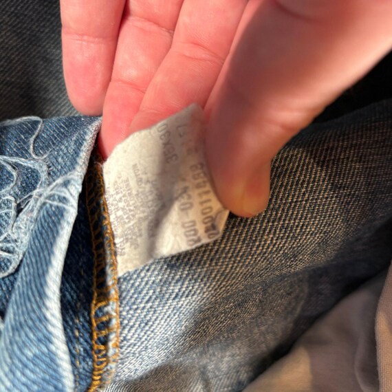 Vintage 70s LEE Riders Bootcut Flared Denim 34x29 - image 5