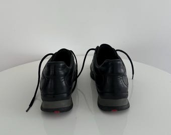 靴 PRADA SPORT Logo flat shoes BLACK Prada logo-detail Flat Pumps | Black | FARFETCH