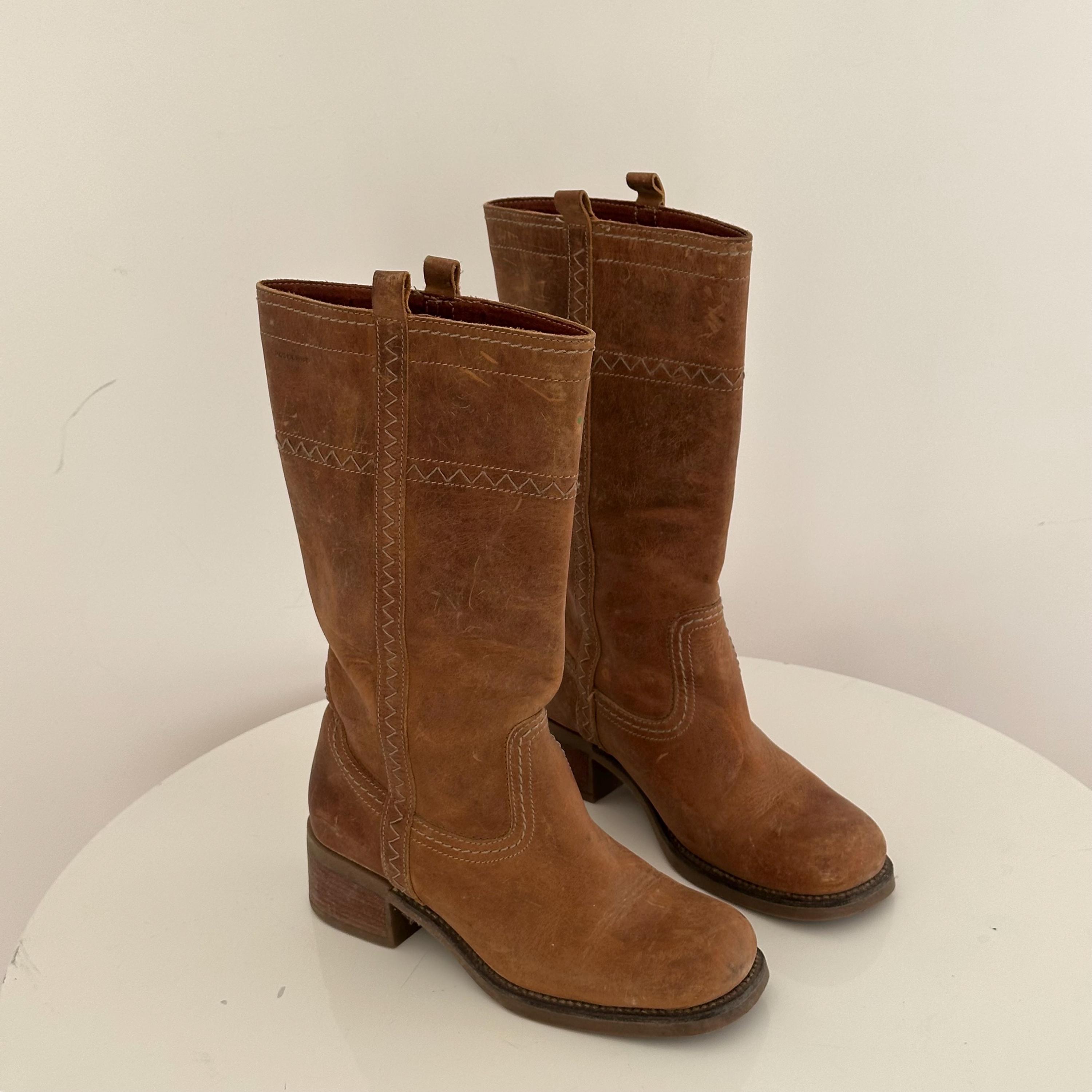 Brown Bullseye Westernstiefel Bullseye Westernstiefel Secchiari