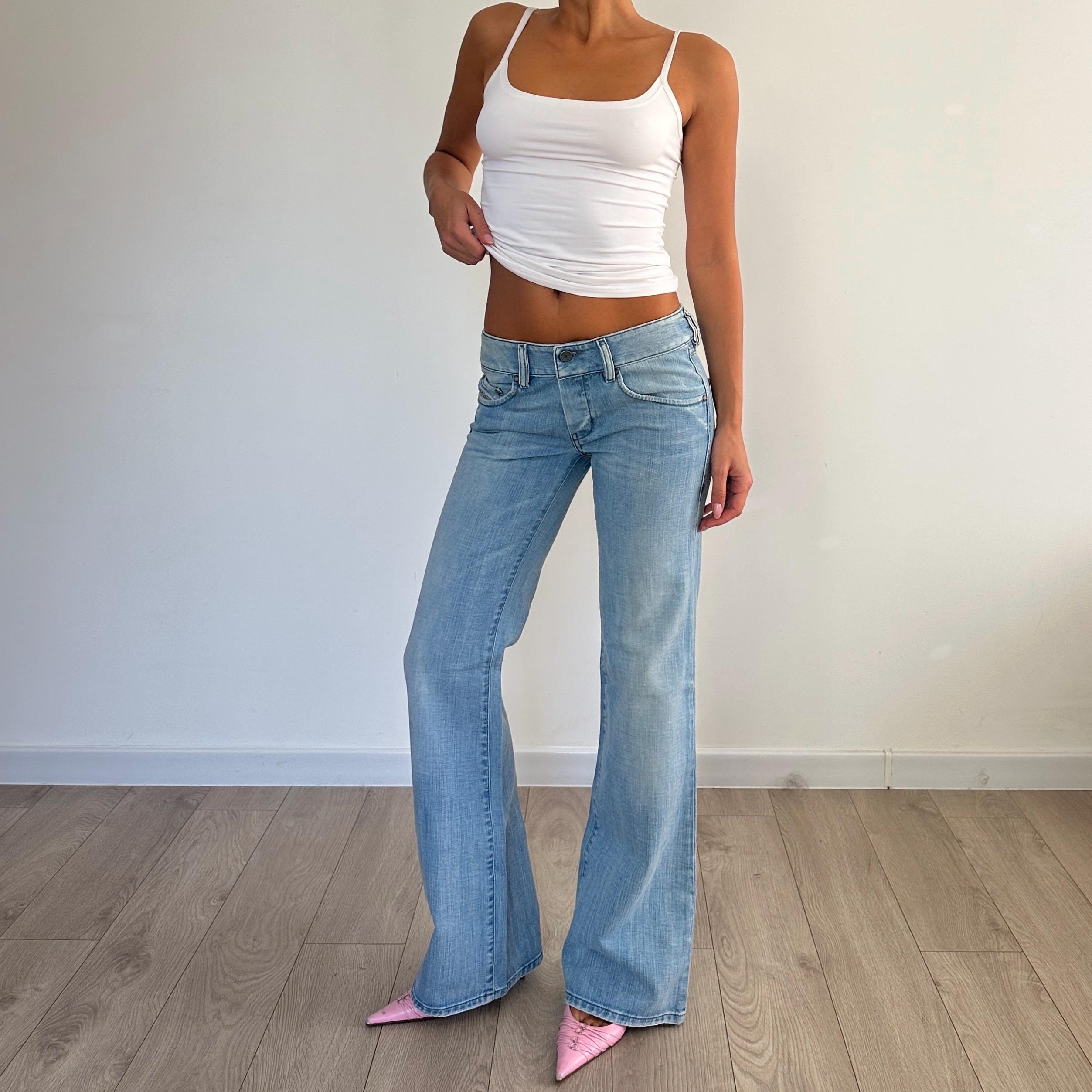 Vintage Diesel Vixy Flare Low Rise Bootcut Denim Jeans / Flared