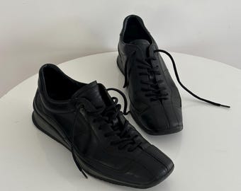靴 PRADA 00s archive leather driving shoes 2000s Prada Driving Shoes for Stylish Men | TikTok