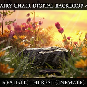 Fairy Perch Digital Backdrop #3 | For Magical Portraits, Fairytale Digital Backgrounds, & Photo Overlays